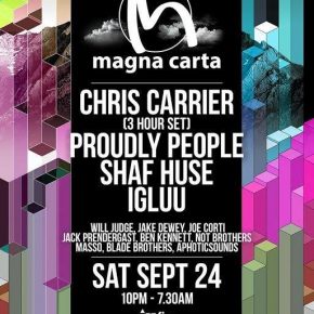 Magna Carta Summer Closing Party @ Fire, London September 24th sam 2016